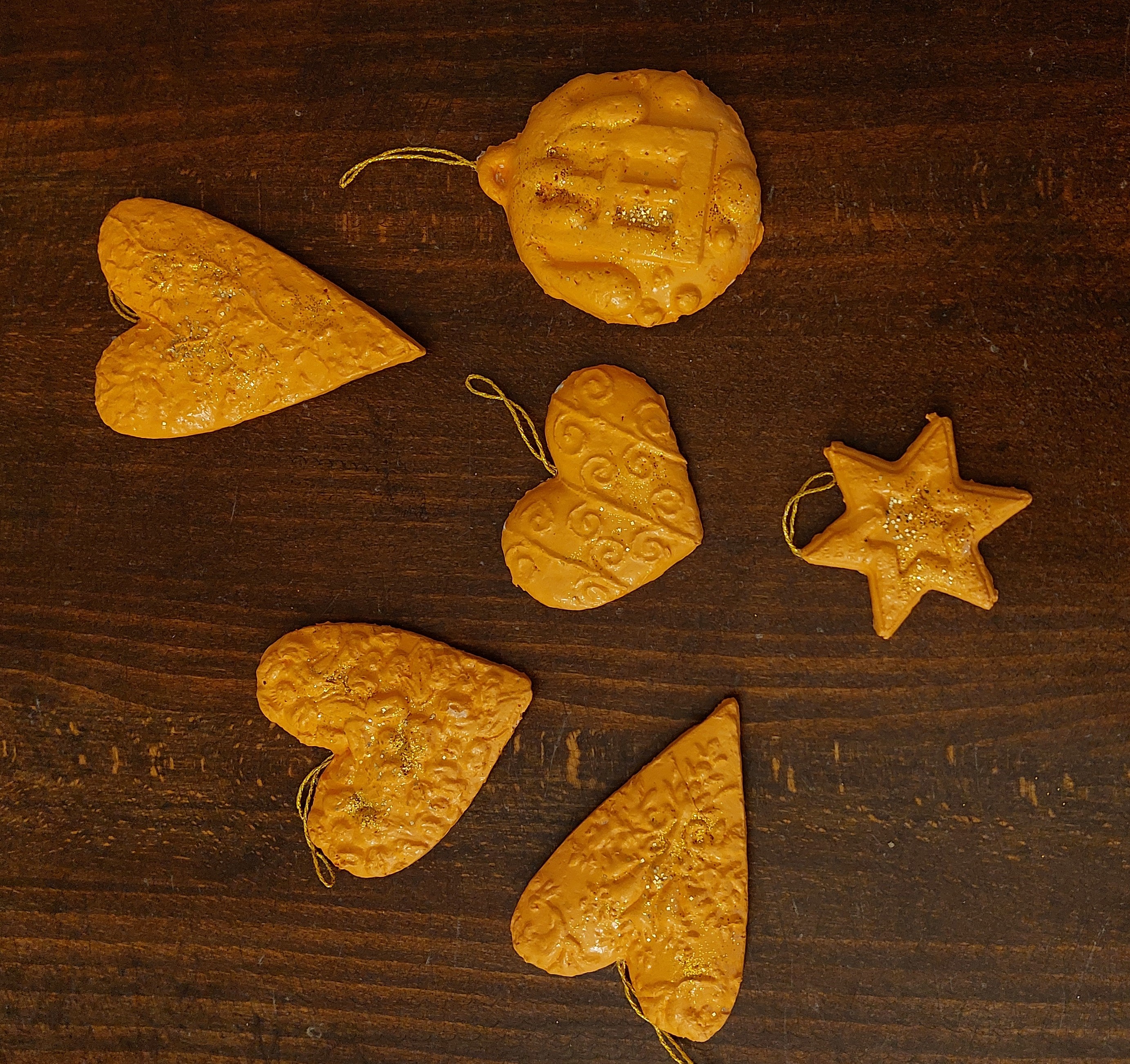 Ruční papír malý 1064 Ozdoby sada