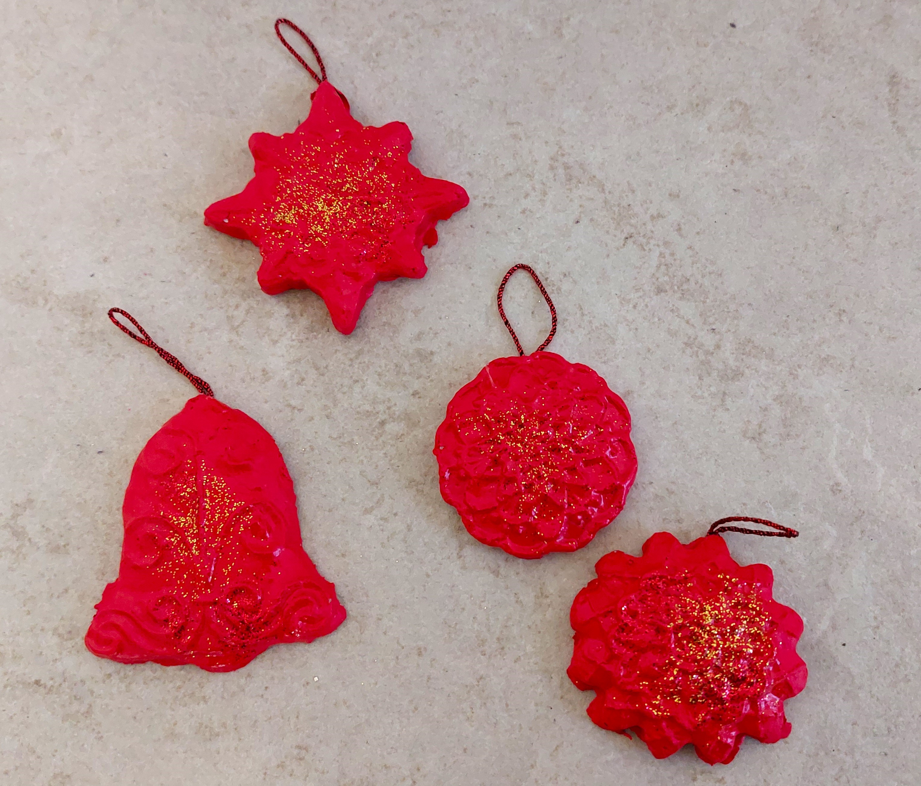 Ruční papír malý 1065 Ozdoby sada