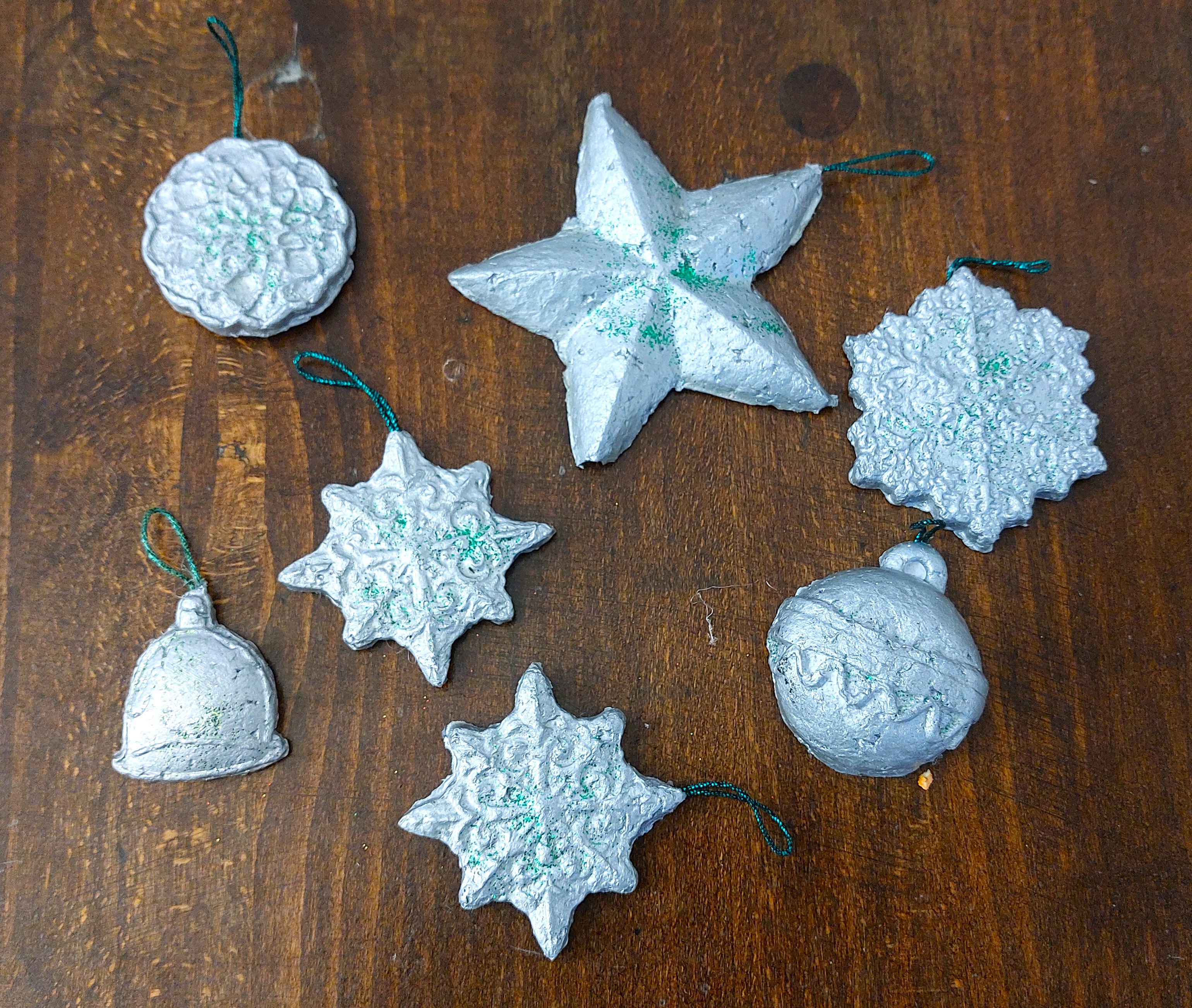 Ruční papír malý 1066 Ozdoby sada