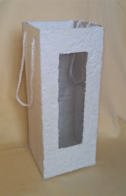 Ruční papír malý Taška s okénkem 1061